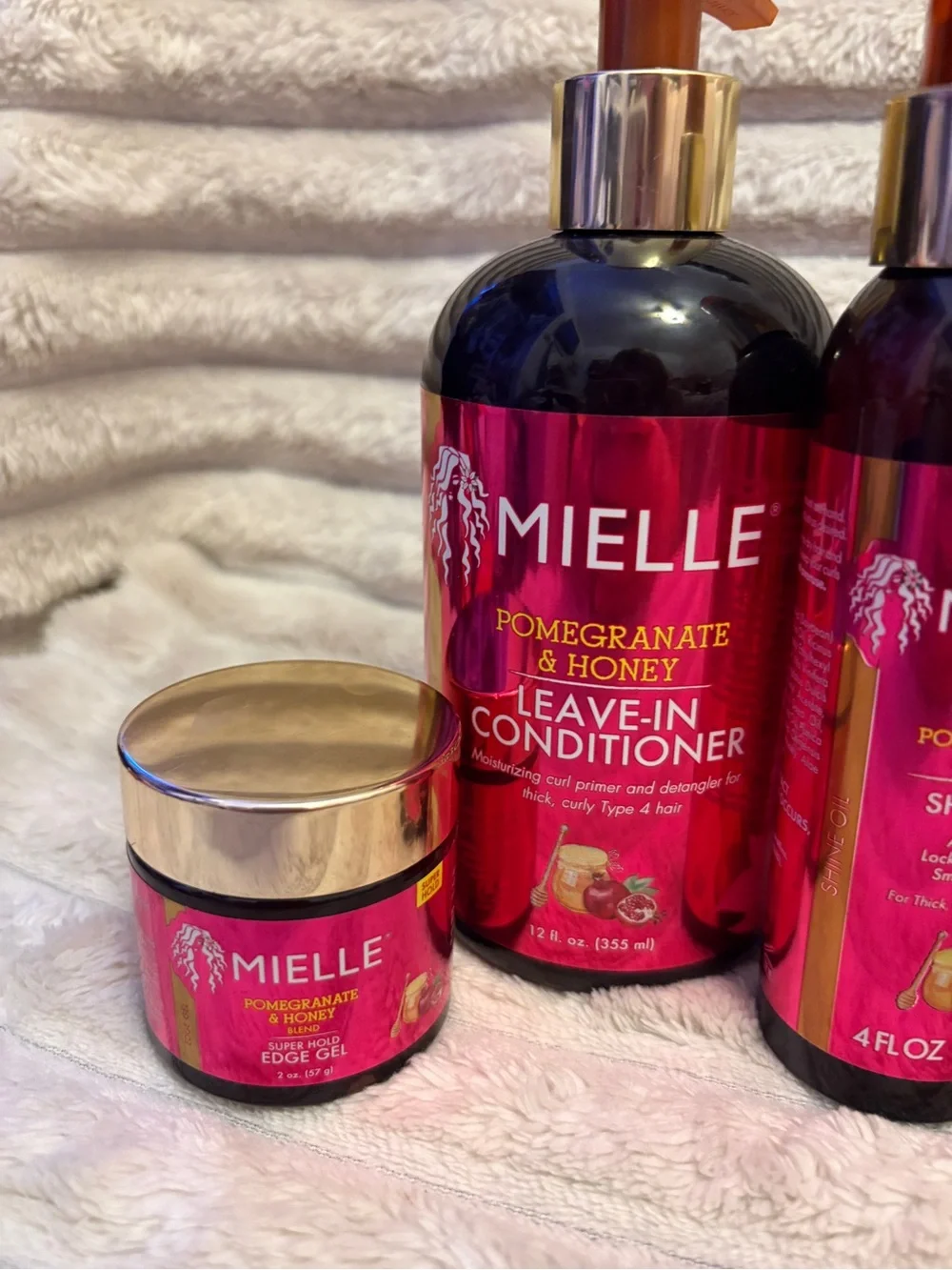 4pc Curly Hair Care Bundle